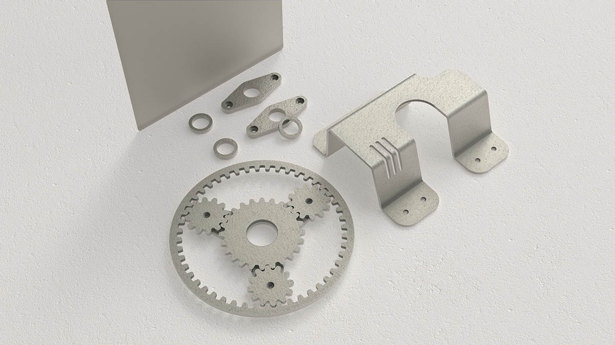 KGW DC01 (kaltgewalzter blanker Stahl) Laserschneiden oder Fräsen